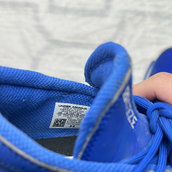 Under Armour Kids Sneakers - Blue and White - Picture 5 of 6